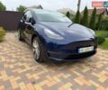 Синий Тесла Model Y, объемом двигателя 0 л и пробегом 44 тыс. км за 27500 $, фото 1 на Automoto.ua