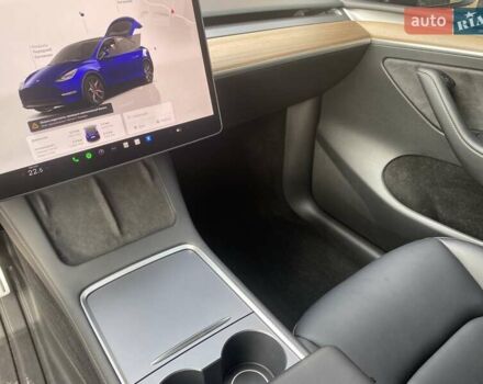 Синий Тесла Model Y, объемом двигателя 0 л и пробегом 24 тыс. км за 26900 $, фото 15 на Automoto.ua