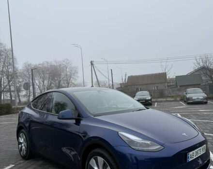 Синій Тесла Model Y, об'ємом двигуна 0 л та пробігом 49 тис. км за 27900 $, фото 1 на Automoto.ua