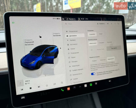 Синий Тесла Model Y, объемом двигателя 0 л и пробегом 18 тыс. км за 31200 $, фото 31 на Automoto.ua
