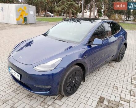 Синій Тесла Model Y, об'ємом двигуна 0 л та пробігом 54 тис. км за 30000 $, фото 14 на Automoto.ua