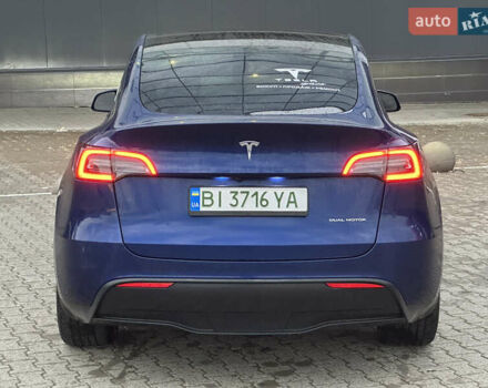 Синий Тесла Model Y, объемом двигателя 0 л и пробегом 36 тыс. км за 33000 $, фото 9 на Automoto.ua