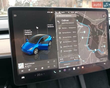 Синій Тесла Model Y, об'ємом двигуна 0 л та пробігом 54 тис. км за 30000 $, фото 44 на Automoto.ua