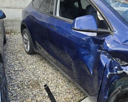 Синий Тесла Model Y, объемом двигателя 0 л и пробегом 42 тыс. км за 21800 $, фото 8 на Automoto.ua