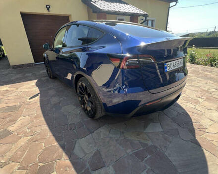 Синий Тесла Model Y, объемом двигателя 0 л и пробегом 37 тыс. км за 31000 $, фото 7 на Automoto.ua