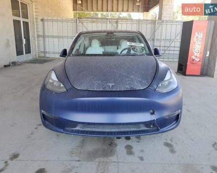 Синий Тесла Model Y, объемом двигателя 0 л и пробегом 23 тыс. км за 23000 $, фото 4 на Automoto.ua