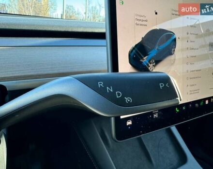 Синий Тесла Model Y, объемом двигателя 0 л и пробегом 48 тыс. км за 32990 $, фото 17 на Automoto.ua