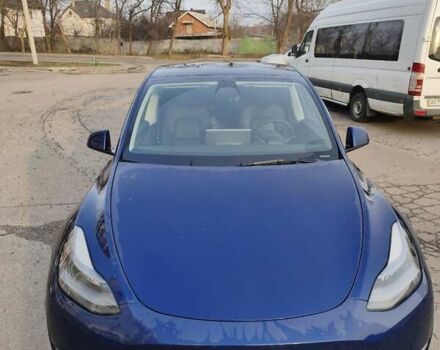 Синій Тесла Model Y, об'ємом двигуна 0 л та пробігом 45 тис. км за 25800 $, фото 15 на Automoto.ua