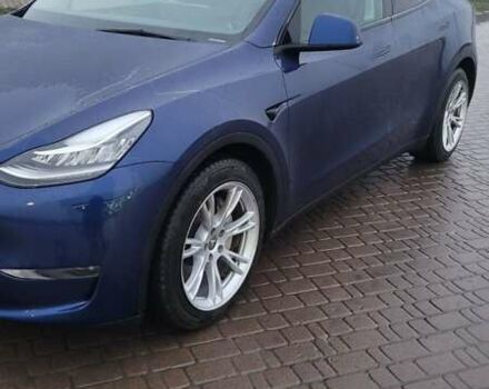 Синій Тесла Model Y, об'ємом двигуна 0 л та пробігом 48 тис. км за 32600 $, фото 3 на Automoto.ua
