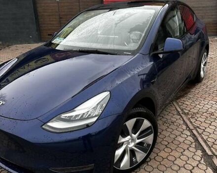 Синий Тесла Model Y, объемом двигателя 0 л и пробегом 59 тыс. км за 25500 $, фото 7 на Automoto.ua