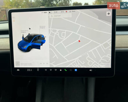 Синий Тесла Model Y, объемом двигателя 0 л и пробегом 32 тыс. км за 32800 $, фото 21 на Automoto.ua