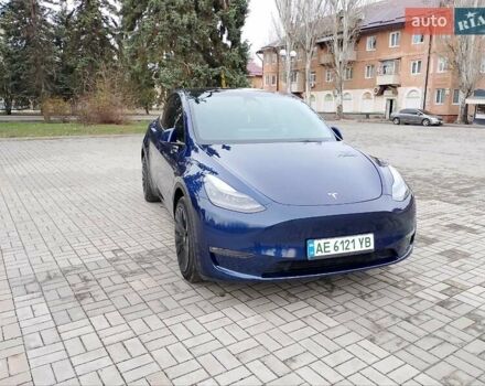 Синій Тесла Model Y, об'ємом двигуна 0 л та пробігом 54 тис. км за 30000 $, фото 10 на Automoto.ua
