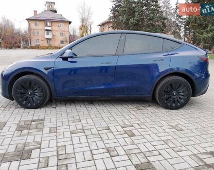 Синій Тесла Model Y, об'ємом двигуна 0 л та пробігом 54 тис. км за 30000 $, фото 16 на Automoto.ua