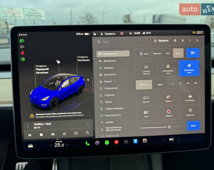 Синий Тесла Model Y, объемом двигателя 0 л и пробегом 36 тыс. км за 31000 $, фото 83 на Automoto.ua