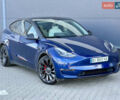 Синий Тесла Model Y, объемом двигателя 0 л и пробегом 16 тыс. км за 32900 $, фото 1 на Automoto.ua