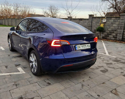 Синий Тесла Model Y, объемом двигателя 0 л и пробегом 46 тыс. км за 25499 $, фото 6 на Automoto.ua