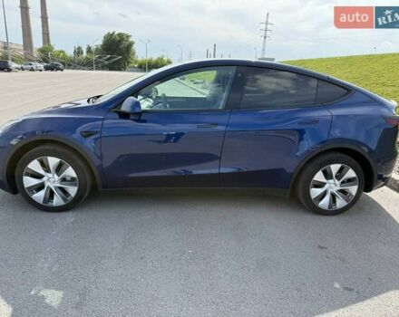 Синий Тесла Model Y, объемом двигателя 0 л и пробегом 40 тыс. км за 26999 $, фото 10 на Automoto.ua