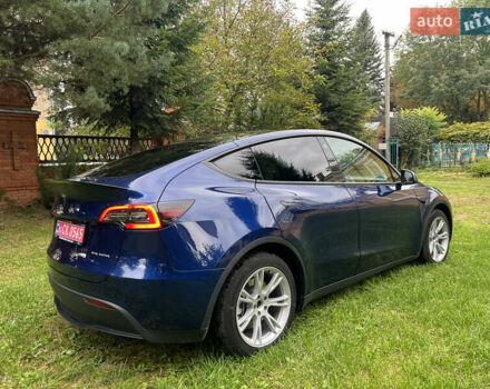 Синий Тесла Model Y, объемом двигателя 0 л и пробегом 37 тыс. км за 27270 $, фото 12 на Automoto.ua