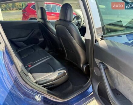 Синий Тесла Model Y, объемом двигателя 0 л и пробегом 71 тыс. км за 21700 $, фото 13 на Automoto.ua
