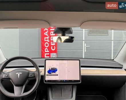 Синий Тесла Model Y, объемом двигателя 0 л и пробегом 35 тыс. км за 30999 $, фото 16 на Automoto.ua