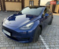 Синий Тесла Model Y, объемом двигателя 0 л и пробегом 27 тыс. км за 28100 $, фото 1 на Automoto.ua