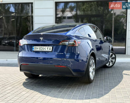 Синий Тесла Model Y, объемом двигателя 0 л и пробегом 14 тыс. км за 28000 $, фото 5 на Automoto.ua