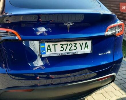 Синий Тесла Model Y, объемом двигателя 0 л и пробегом 12 тыс. км за 35000 $, фото 105 на Automoto.ua