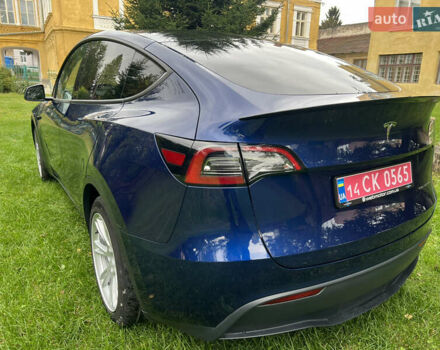 Синий Тесла Model Y, объемом двигателя 0 л и пробегом 37 тыс. км за 27270 $, фото 36 на Automoto.ua