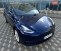 Синий Тесла Model Y, объемом двигателя 0 л и пробегом 43 тыс. км за 32000 $, фото 1 на Automoto.ua