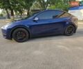 Синий Тесла Model Y, объемом двигателя 0 л и пробегом 51 тыс. км за 26400 $, фото 1 на Automoto.ua