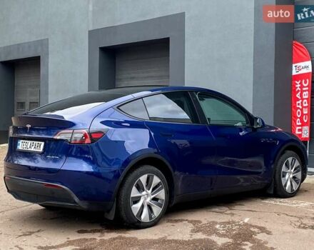 Синий Тесла Model Y, объемом двигателя 0 л и пробегом 35 тыс. км за 30999 $, фото 9 на Automoto.ua