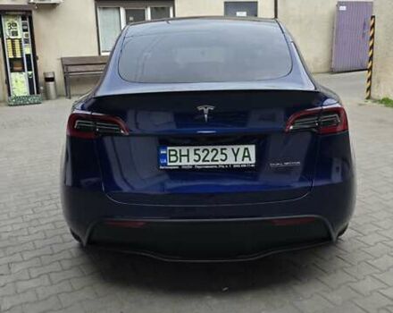 Синий Тесла Model Y, объемом двигателя 0 л и пробегом 9 тыс. км за 35000 $, фото 5 на Automoto.ua