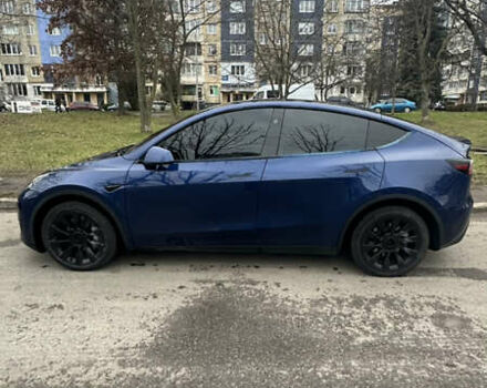 Синій Тесла Model Y, об'ємом двигуна 0 л та пробігом 38 тис. км за 25500 $, фото 7 на Automoto.ua