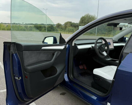 Синий Тесла Model Y, объемом двигателя 0 л и пробегом 7 тыс. км за 34900 $, фото 19 на Automoto.ua