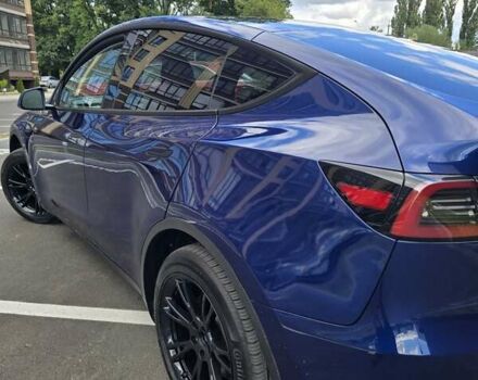 Синий Тесла Model Y, объемом двигателя 0 л и пробегом 5 тыс. км за 35000 $, фото 3 на Automoto.ua