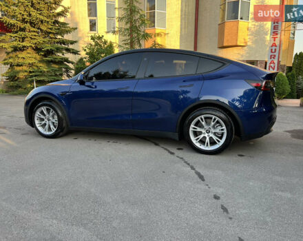 Синий Тесла Model Y, объемом двигателя 0 л и пробегом 13 тыс. км за 29500 $, фото 11 на Automoto.ua