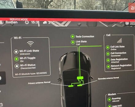 Синій Тесла Model Y, об'ємом двигуна 0 л та пробігом 38 тис. км за 25500 $, фото 18 на Automoto.ua