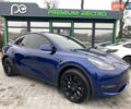 Синий Тесла Model Y, объемом двигателя 0 л и пробегом 25 тыс. км за 33500 $, фото 1 на Automoto.ua