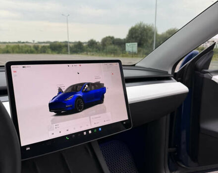 Синий Тесла Model Y, объемом двигателя 0 л и пробегом 7 тыс. км за 34900 $, фото 45 на Automoto.ua