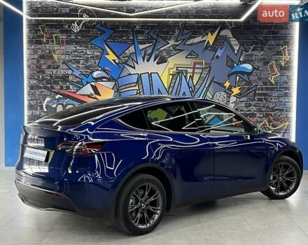 Синий Тесла Model Y, объемом двигателя 0 л и пробегом 8 тыс. км за 34199 $, фото 11 на Automoto.ua