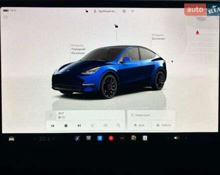 Синий Тесла Model Y, объемом двигателя 0 л и пробегом 19 тыс. км за 33900 $, фото 14 на Automoto.ua