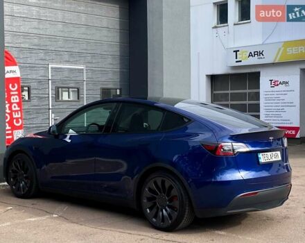 Синий Тесла Model Y, объемом двигателя 0 л и пробегом 16 тыс. км за 36999 $, фото 7 на Automoto.ua
