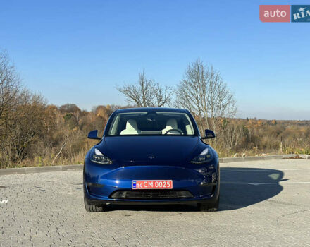 Синий Тесла Model Y, объемом двигателя 0 л и пробегом 10 тыс. км за 32500 $, фото 19 на Automoto.ua