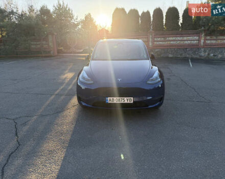 Синій Тесла Model Y, об'ємом двигуна 0 л та пробігом 1 тис. км за 34500 $, фото 24 на Automoto.ua