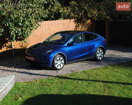 Синій Тесла Model Y, об'ємом двигуна 0 л та пробігом 24 тис. км за 26400 $, фото 2 на Automoto.ua