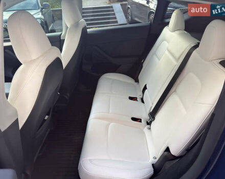 Синий Тесла Model Y, объемом двигателя 0 л и пробегом 22 тыс. км за 37707 $, фото 6 на Automoto.ua