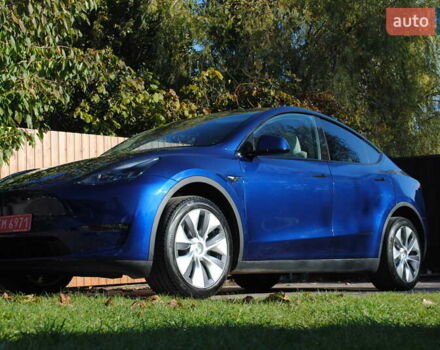Синій Тесла Model Y, об'ємом двигуна 0 л та пробігом 24 тис. км за 26400 $, фото 10 на Automoto.ua