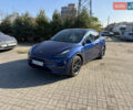 Синий Тесла Model Y, объемом двигателя 0 л и пробегом 12 тыс. км за 31500 $, фото 2 на Automoto.ua