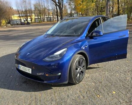 Синій Тесла Model Y, об'ємом двигуна 0 л та пробігом 5 тис. км за 35000 $, фото 6 на Automoto.ua