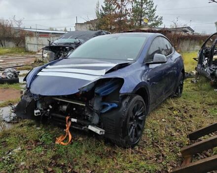 Синий Тесла Model Y, объемом двигателя 0 л и пробегом 106 тыс. км за 20400 $, фото 10 на Automoto.ua